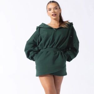 POPFLEX Game Day Dress - Game Time Green